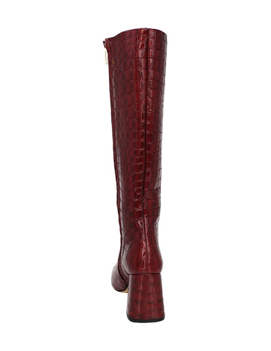 Bota abajo de la rodilla Regina Romero Brooklyn 75 de piel para mujer 4