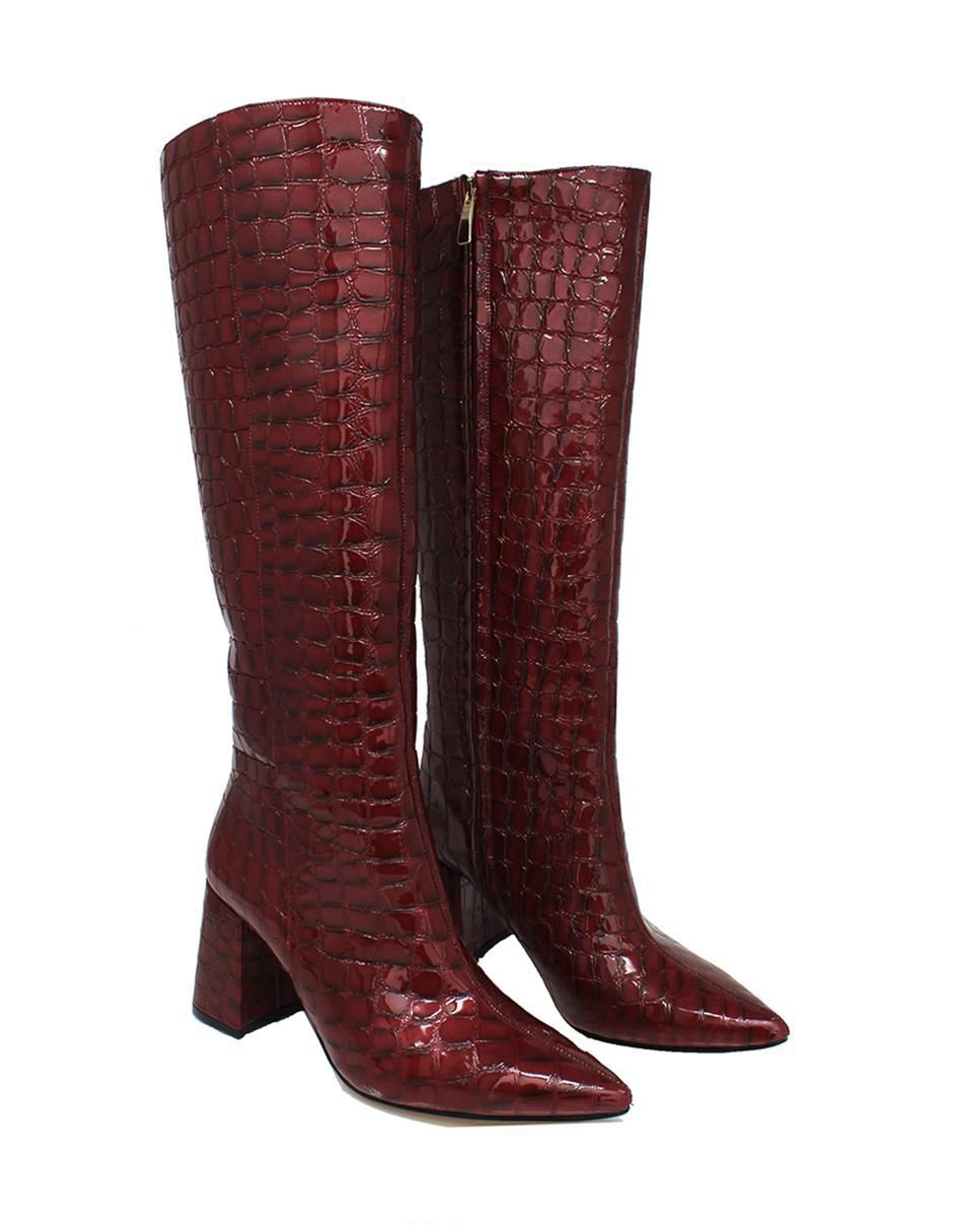 Bota abajo de la rodilla Regina Romero Brooklyn 75 de piel para mujer 5