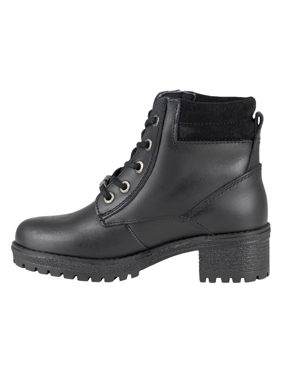 Bota arriba del tobillo Jeep de piel para mujer