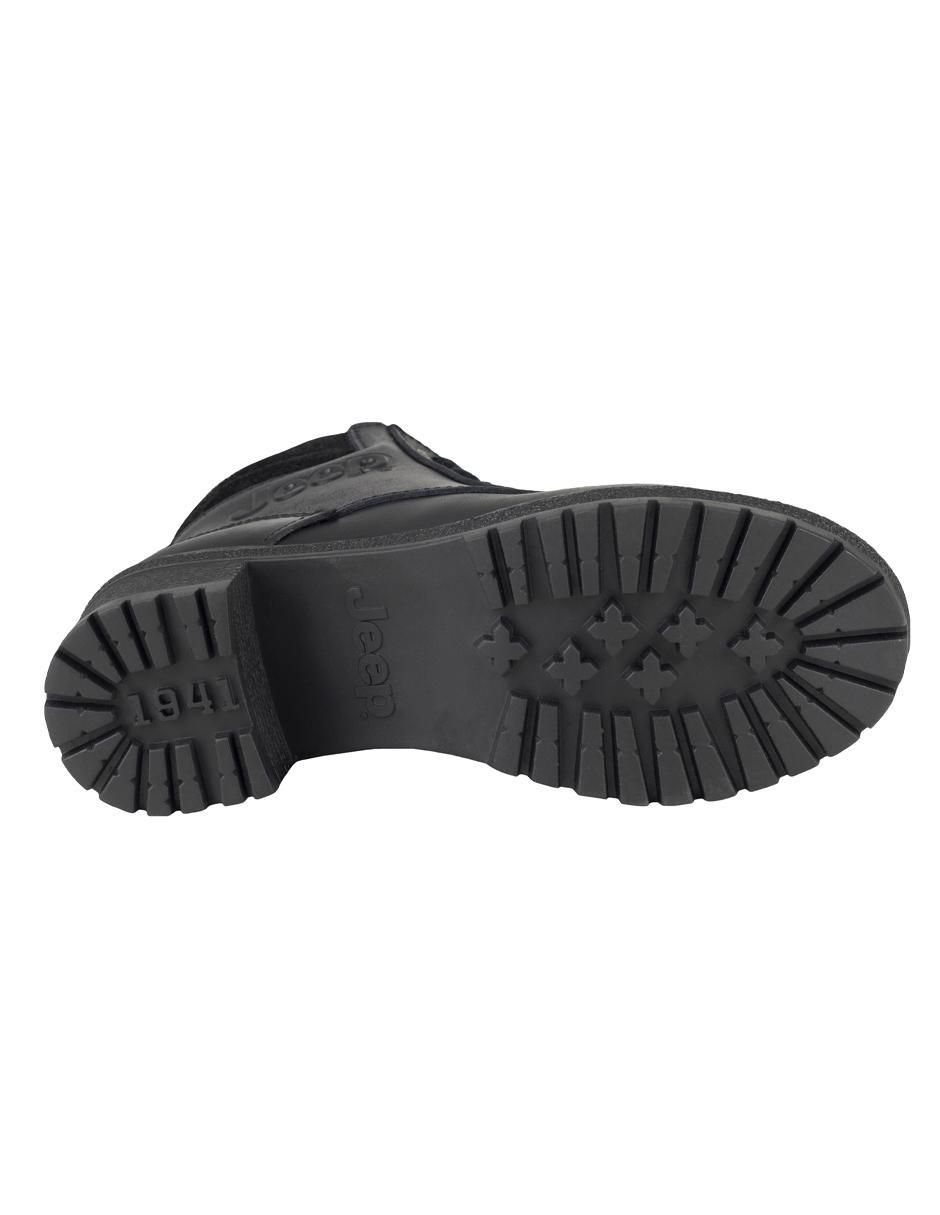 Bota arriba del tobillo Jeep de piel para mujer