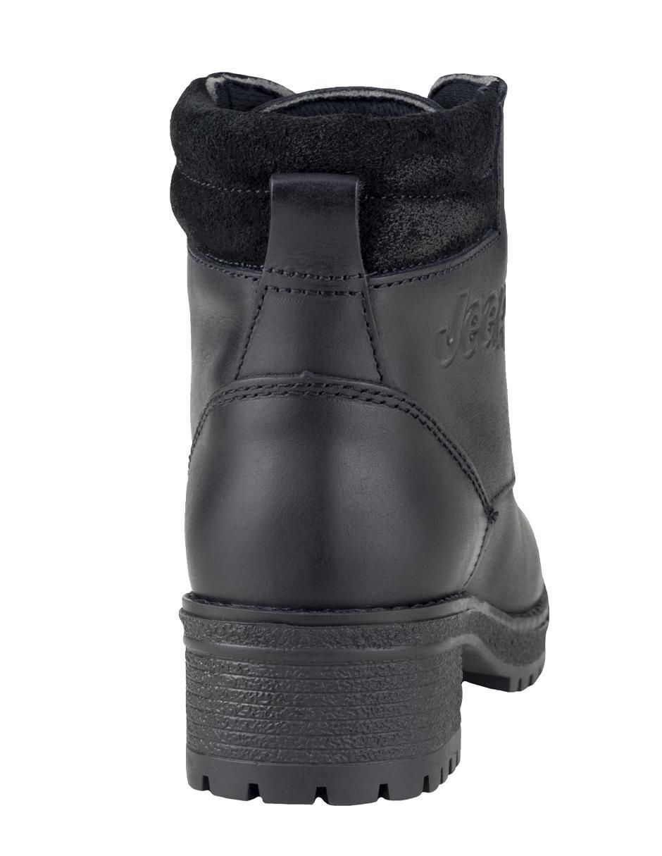 Bota arriba del tobillo Jeep de piel para mujer