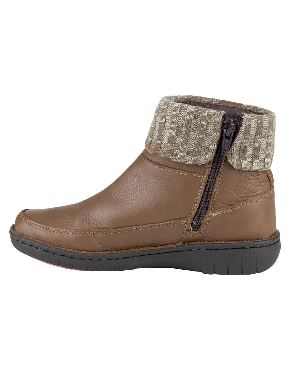 Bota arriba del tobillo Lobo Solo de piel para mujer
