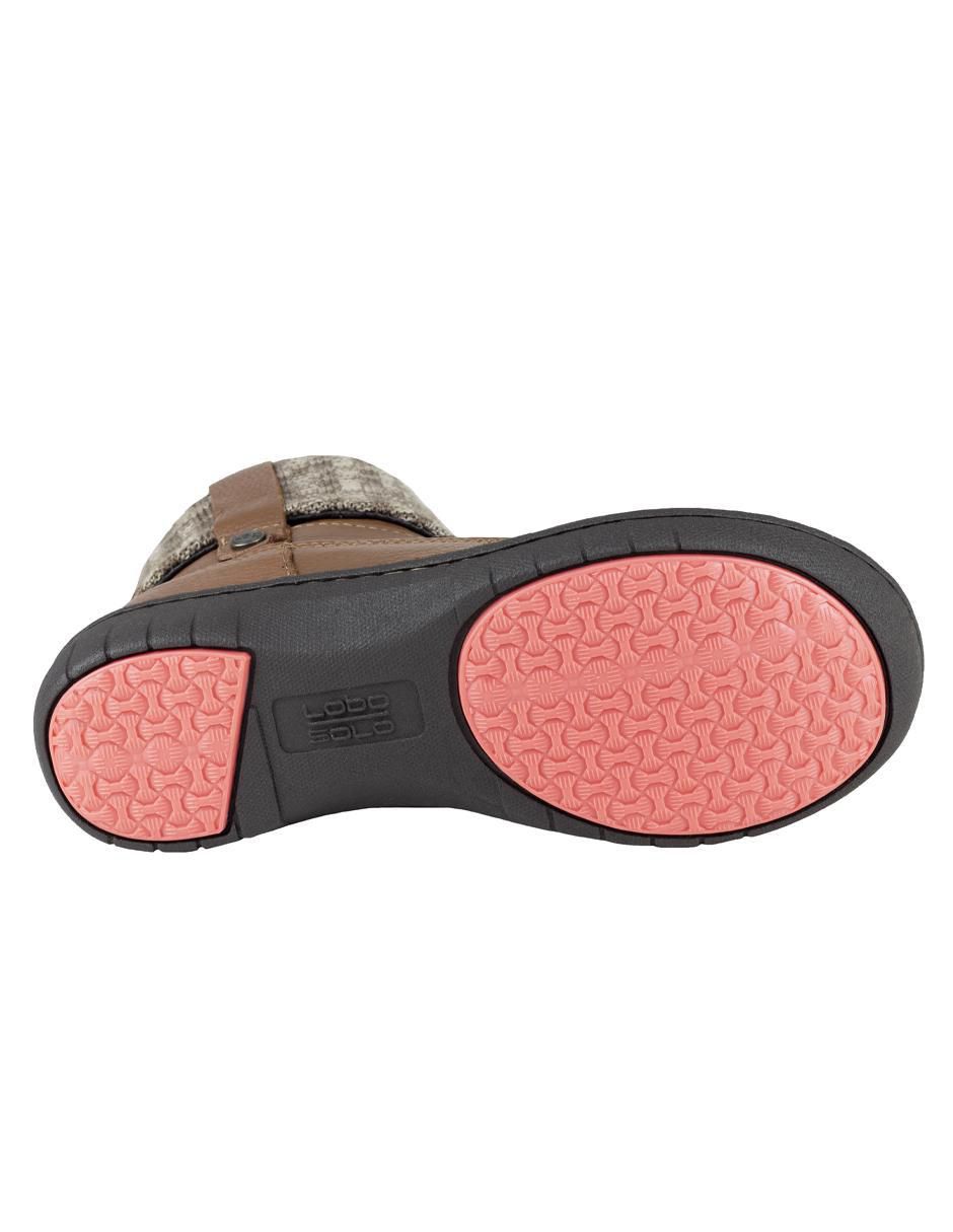 Bota arriba del tobillo Lobo Solo de piel para mujer