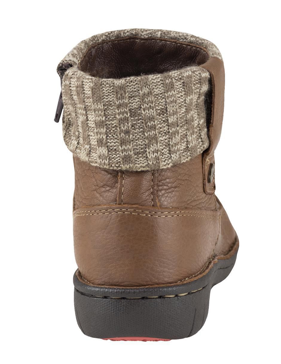 Bota arriba del tobillo Lobo Solo de piel para mujer