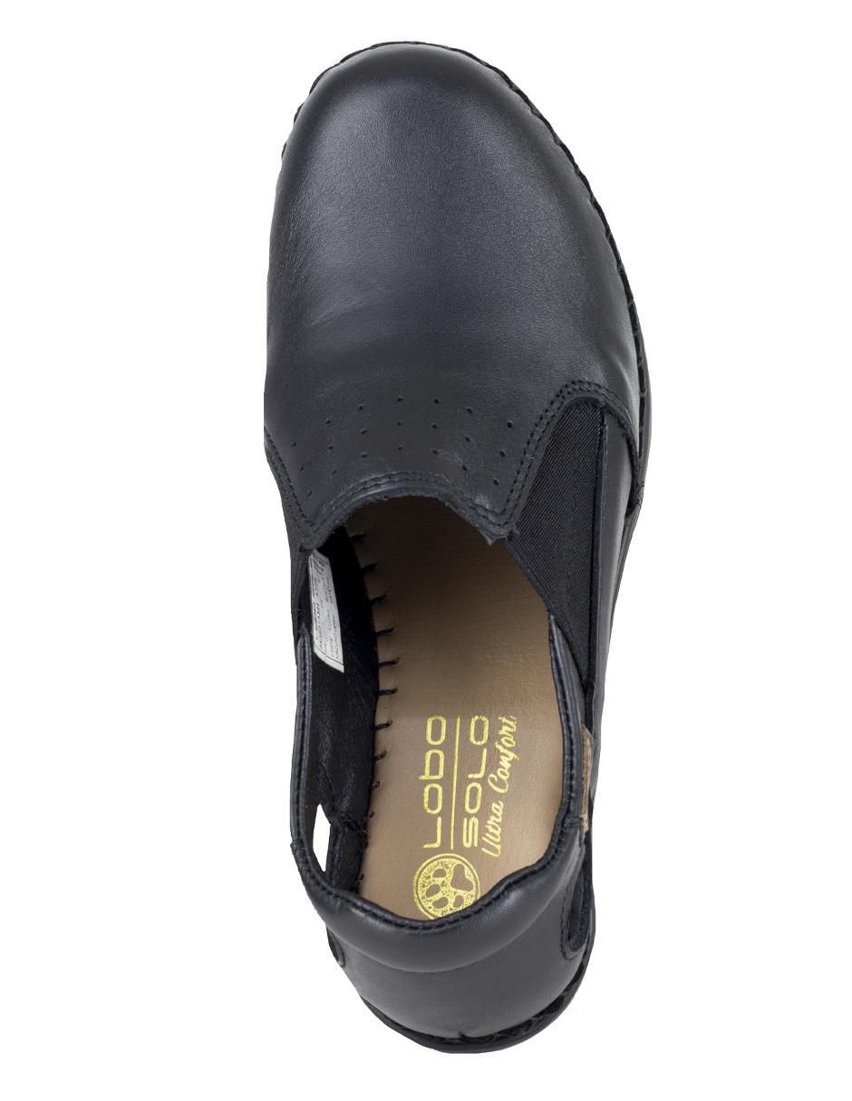 Zapato lobo solo de piel para mujer