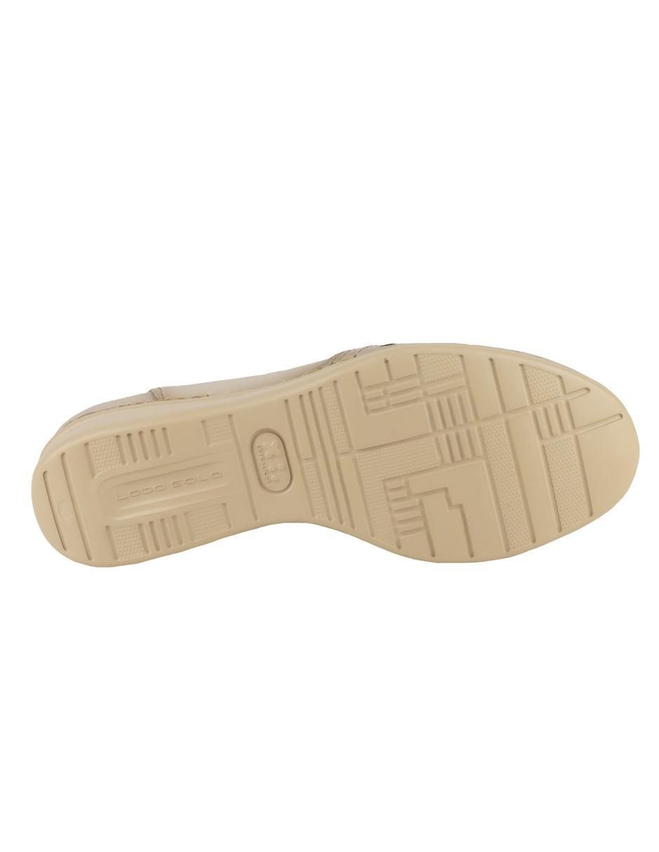 Zapato lobo solo de piel para mujer