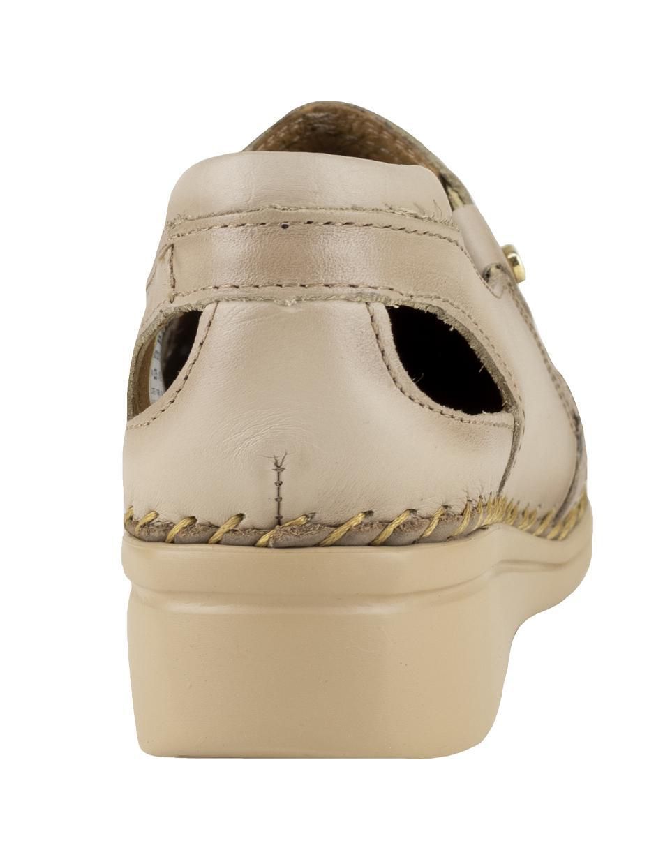 Zapato lobo solo de piel para mujer