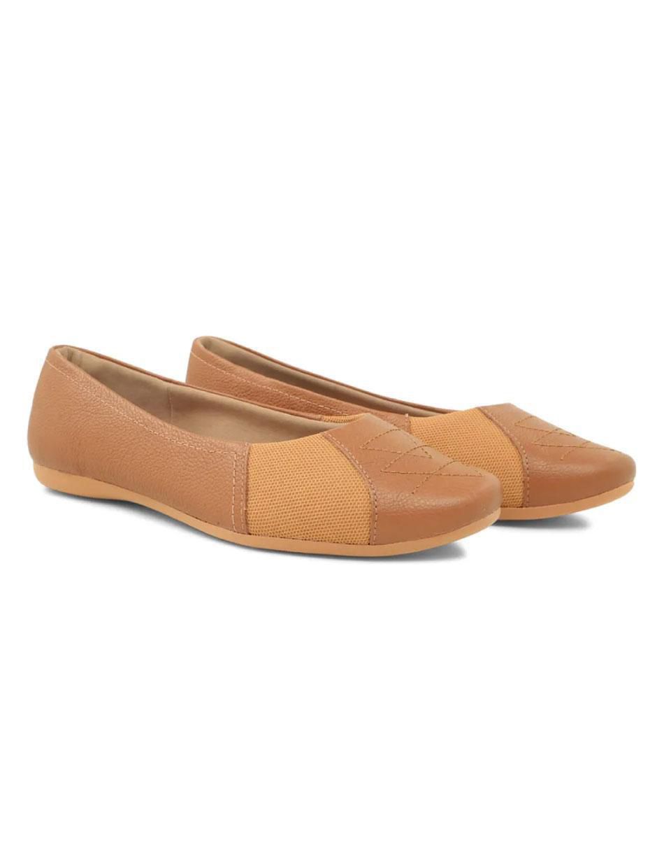 Balerina de cuero para mujer 3