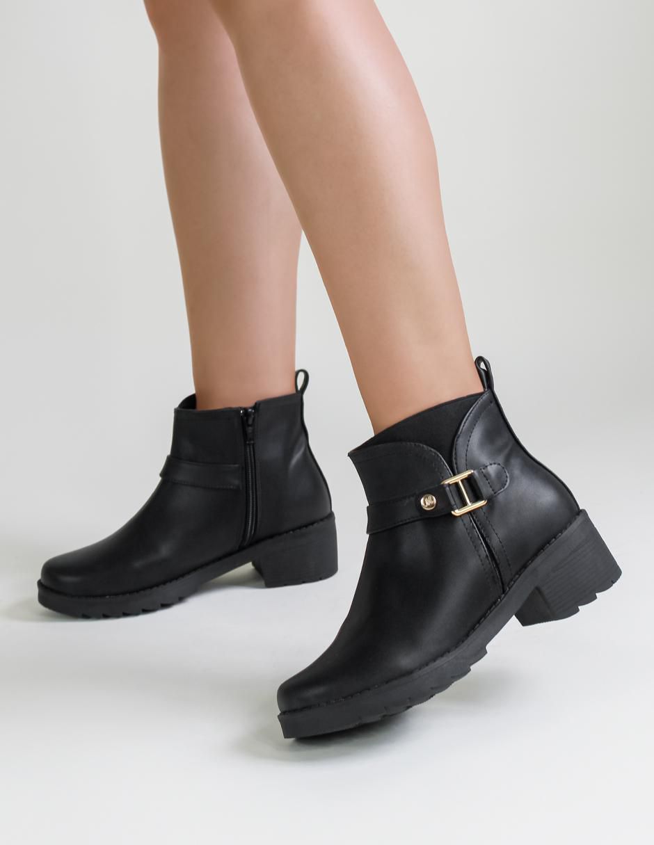 Botín arriba del tobillo Rbcollection de piel para mujer