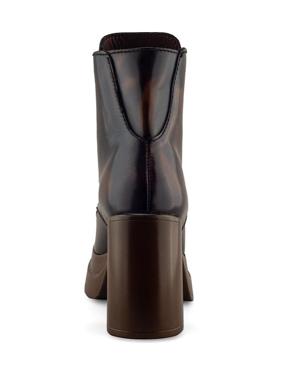 Bota arriba del tobillo Dasalo de piel para mujer
