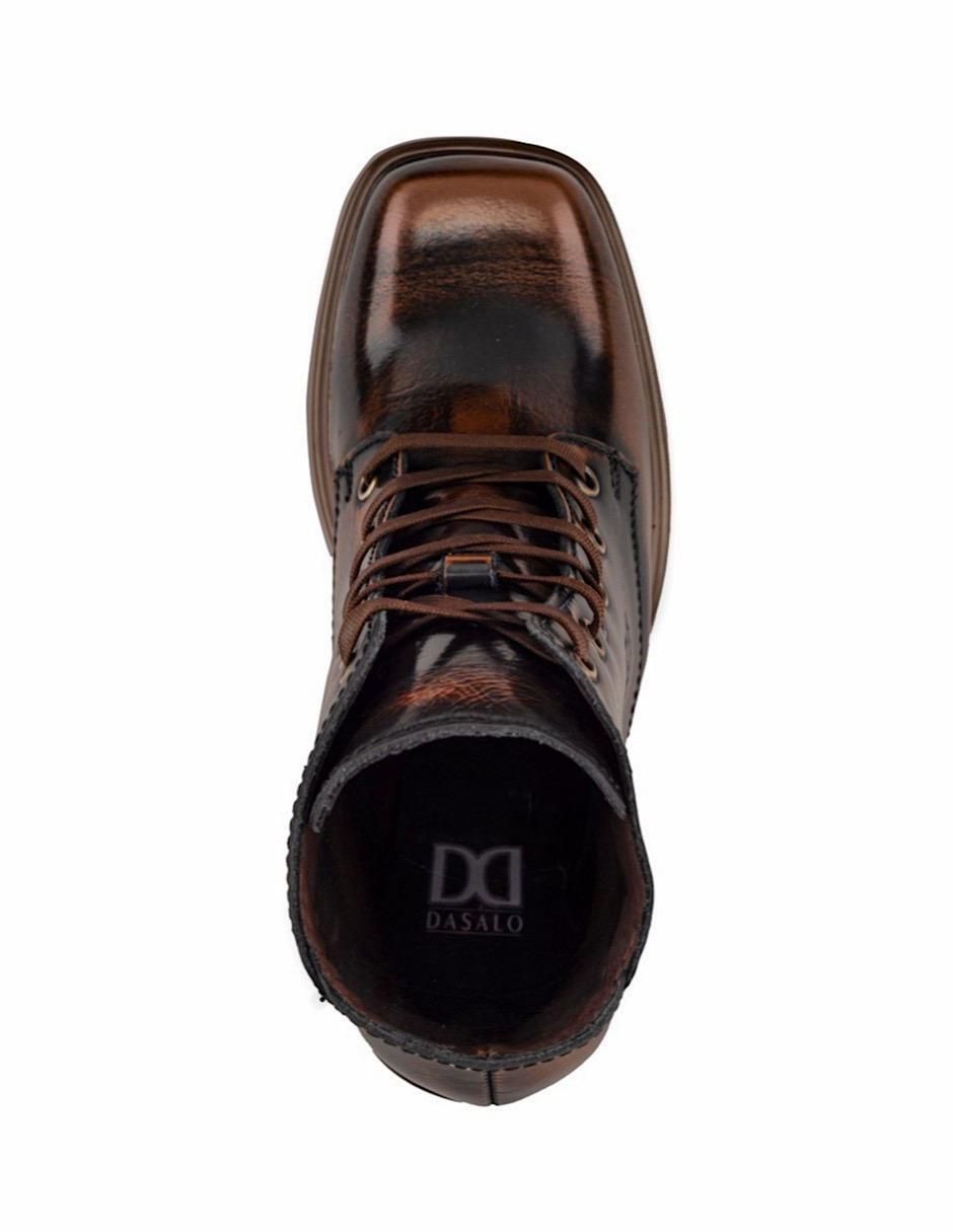 Bota arriba del tobillo Dasalo de piel para mujer