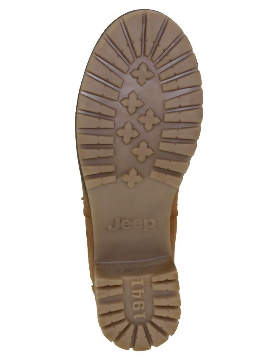 Botín al tobillo Jeep de piel para mujer