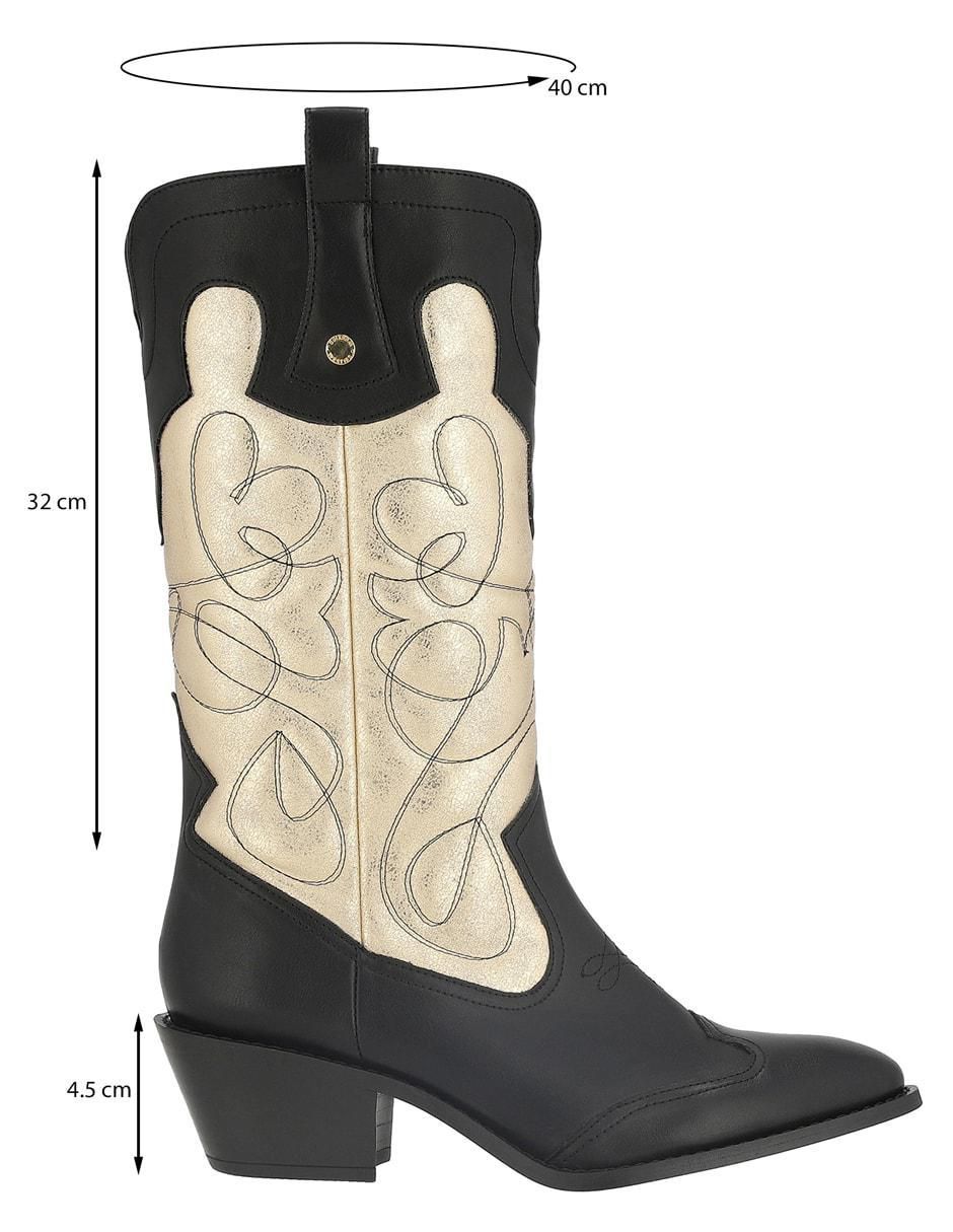 Bota media pierna para mujer 8