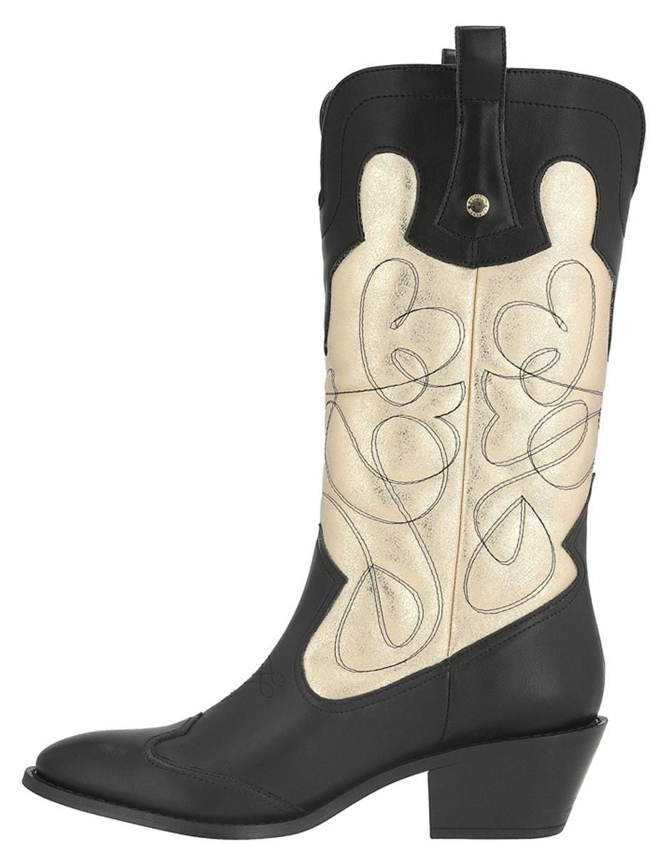 Bota media pierna para mujer 3