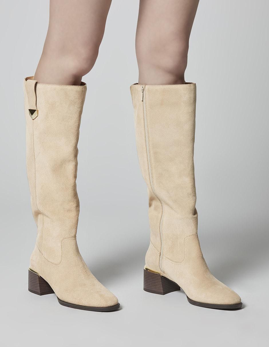 Bota abajo de la rodilla para mujer 7