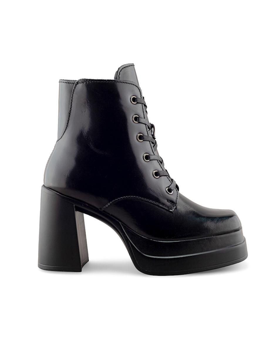 Bota arriba del tobillo Dasalo de piel para mujer