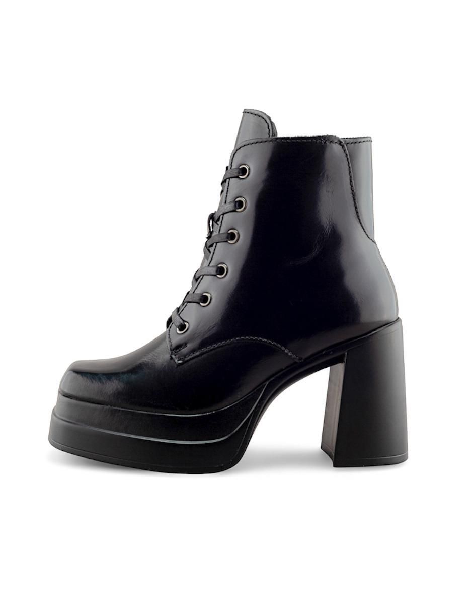 Bota arriba del tobillo Dasalo de piel para mujer