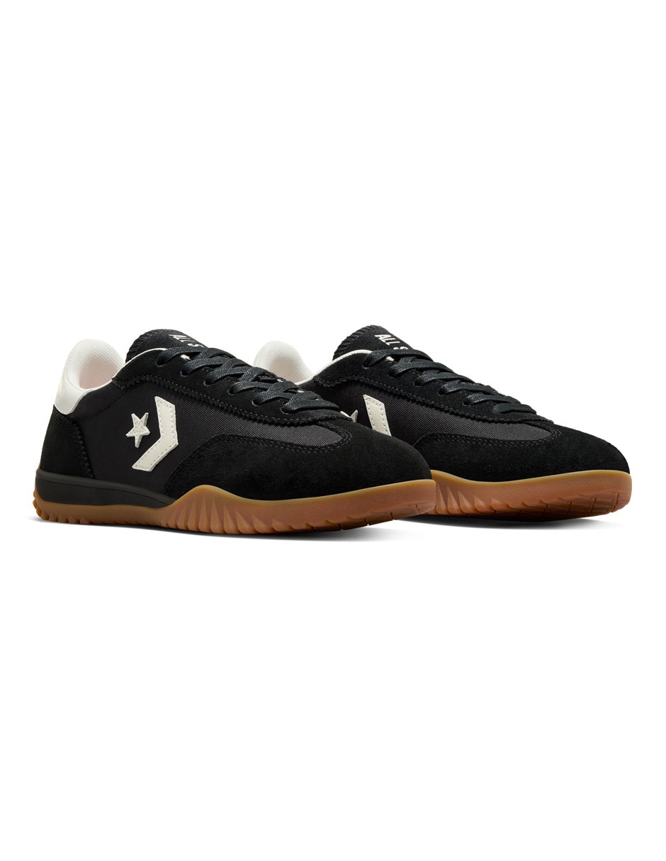 Tenis Converse Run Star Trainer Ox Black/Egret/Honey para mujer