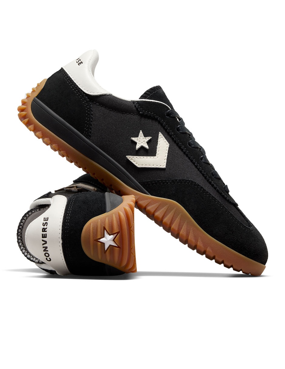 Tenis Converse Run Star Trainer Ox Black/Egret/Honey para mujer