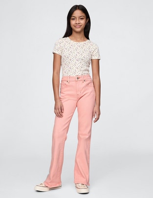 Jeans straight para niña