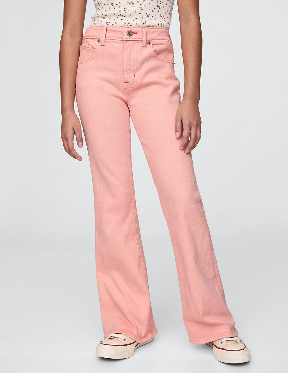 Jeans straight para niña