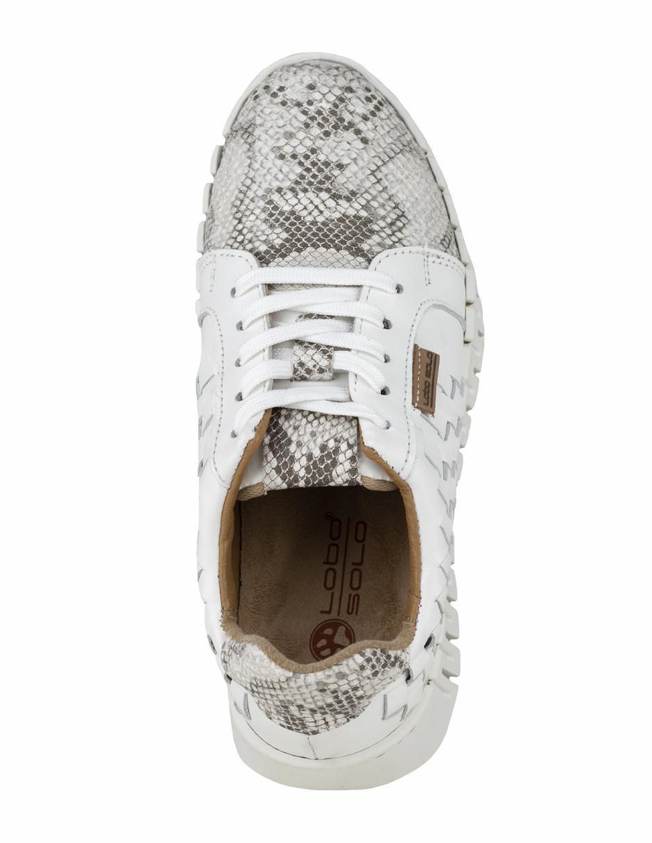 Tenis lobo solo para mujer