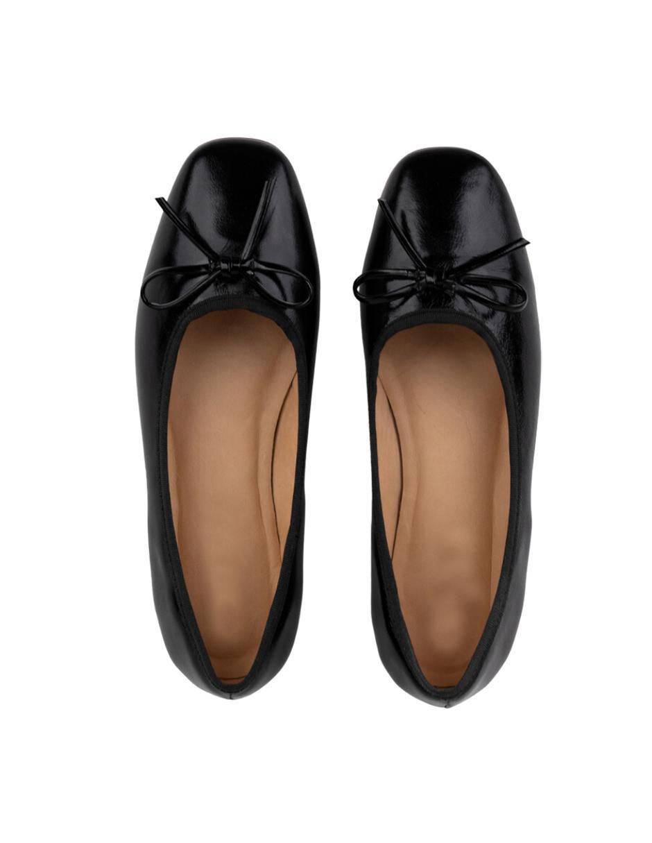 Balerinas Luciana de piel para mujer