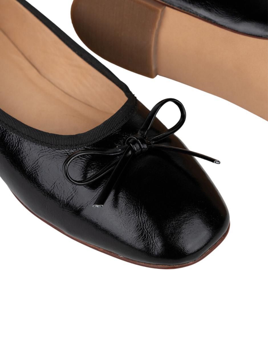 Balerinas Luciana de piel para mujer