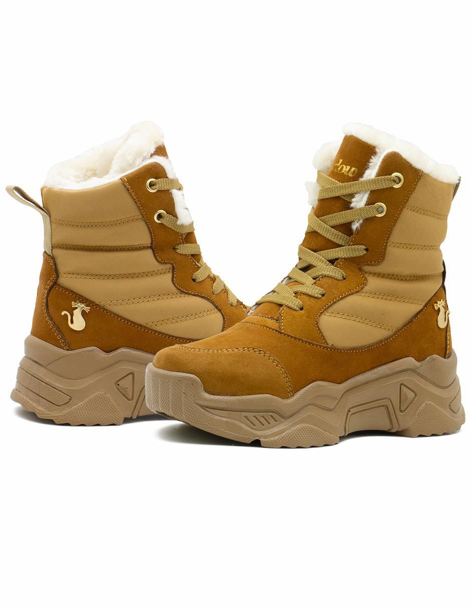 Bota arriba del tobillo para mujer