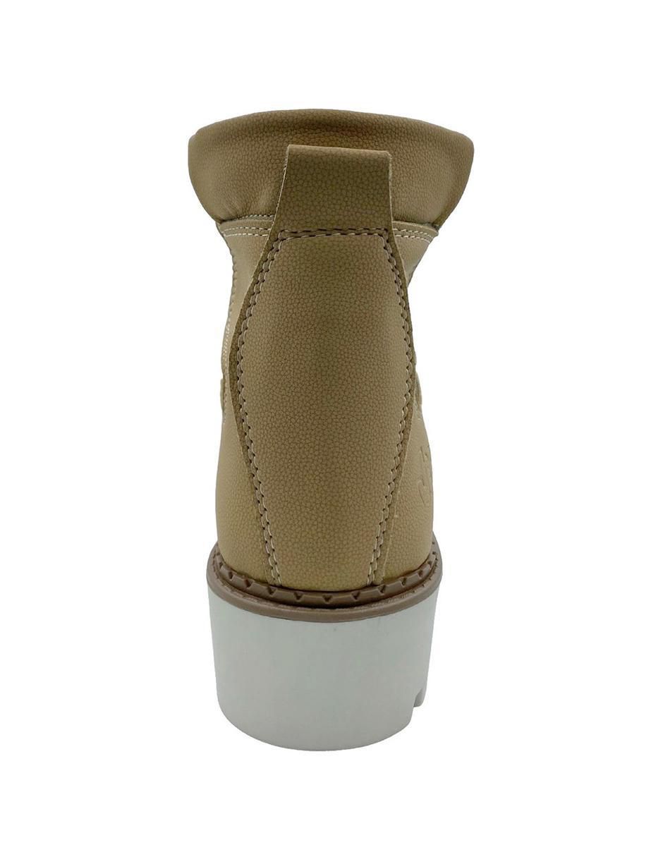 Bota arriba del tobillo Jeep de piel para mujer