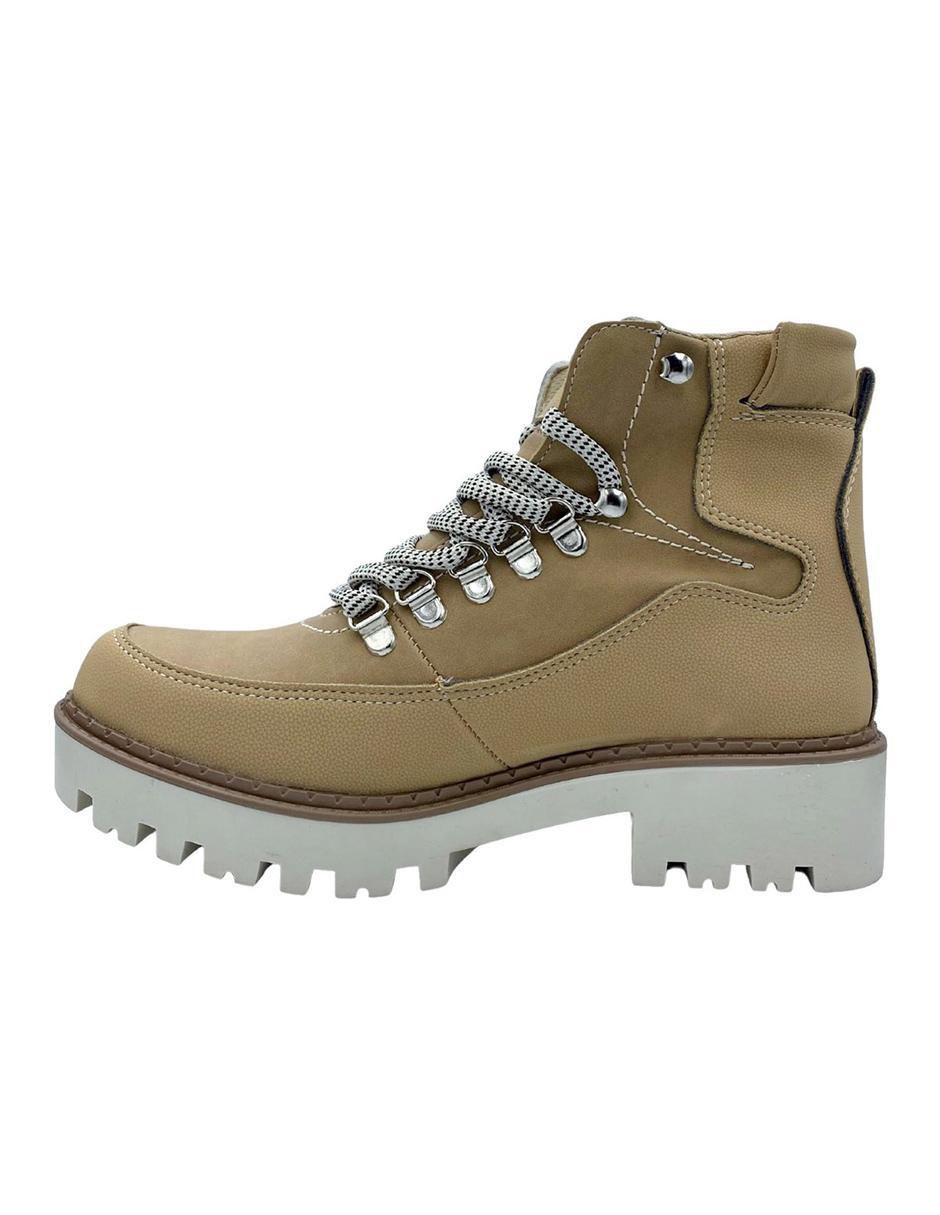 Bota arriba del tobillo Jeep de piel para mujer
