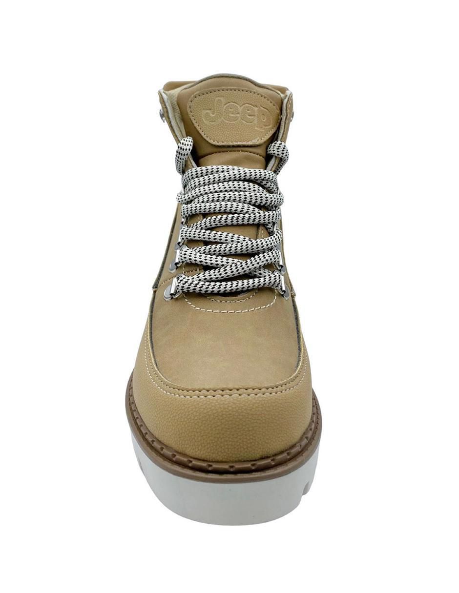 Bota arriba del tobillo Jeep de piel para mujer