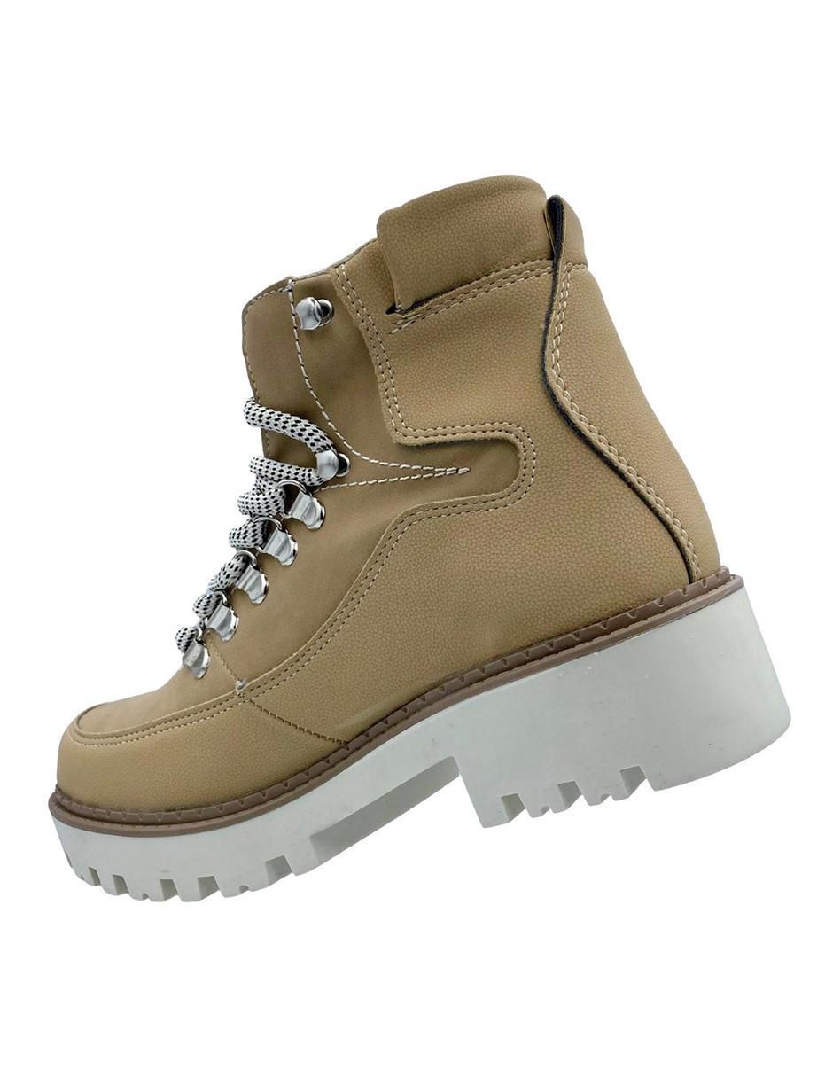Bota arriba del tobillo Jeep de piel para mujer