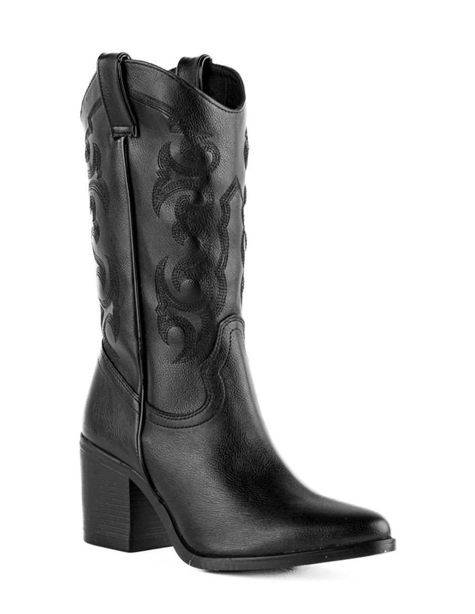 Bota cowboy abajo de la rodilla para mujer 1