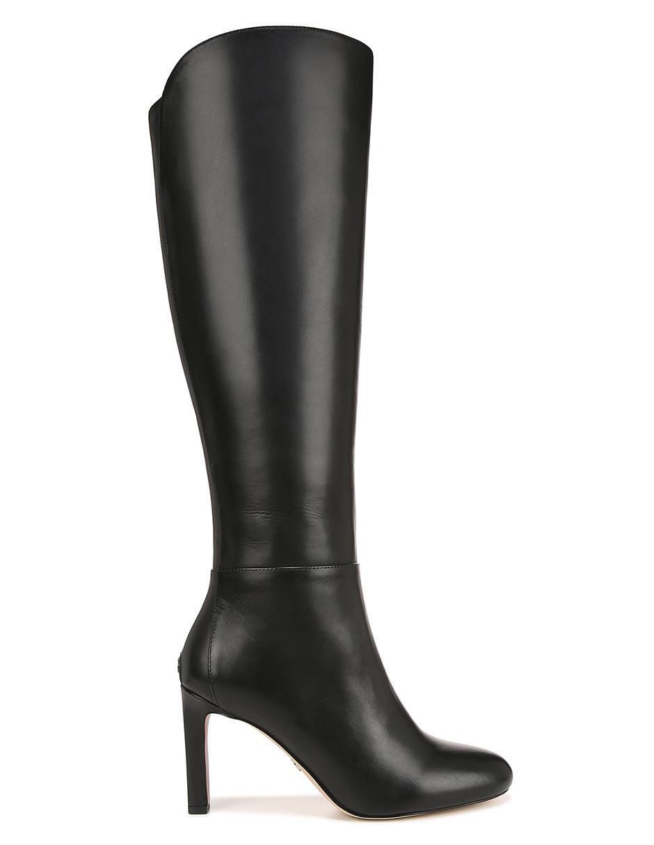 Bota abajo de la rodilla de piel para mujer 2