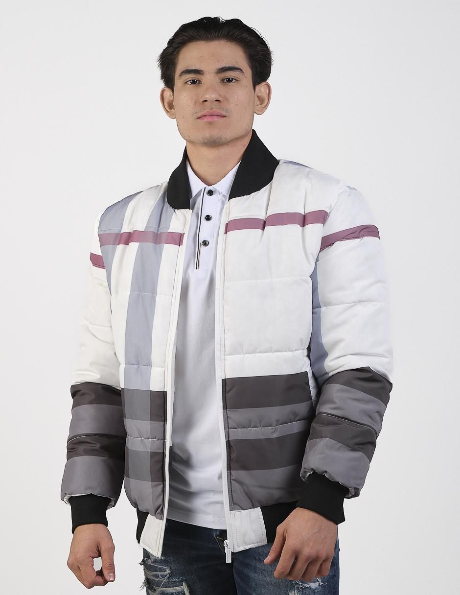 Chamarra casual con bolsillos para hombre Chamarra casual con bolsillos para hombre