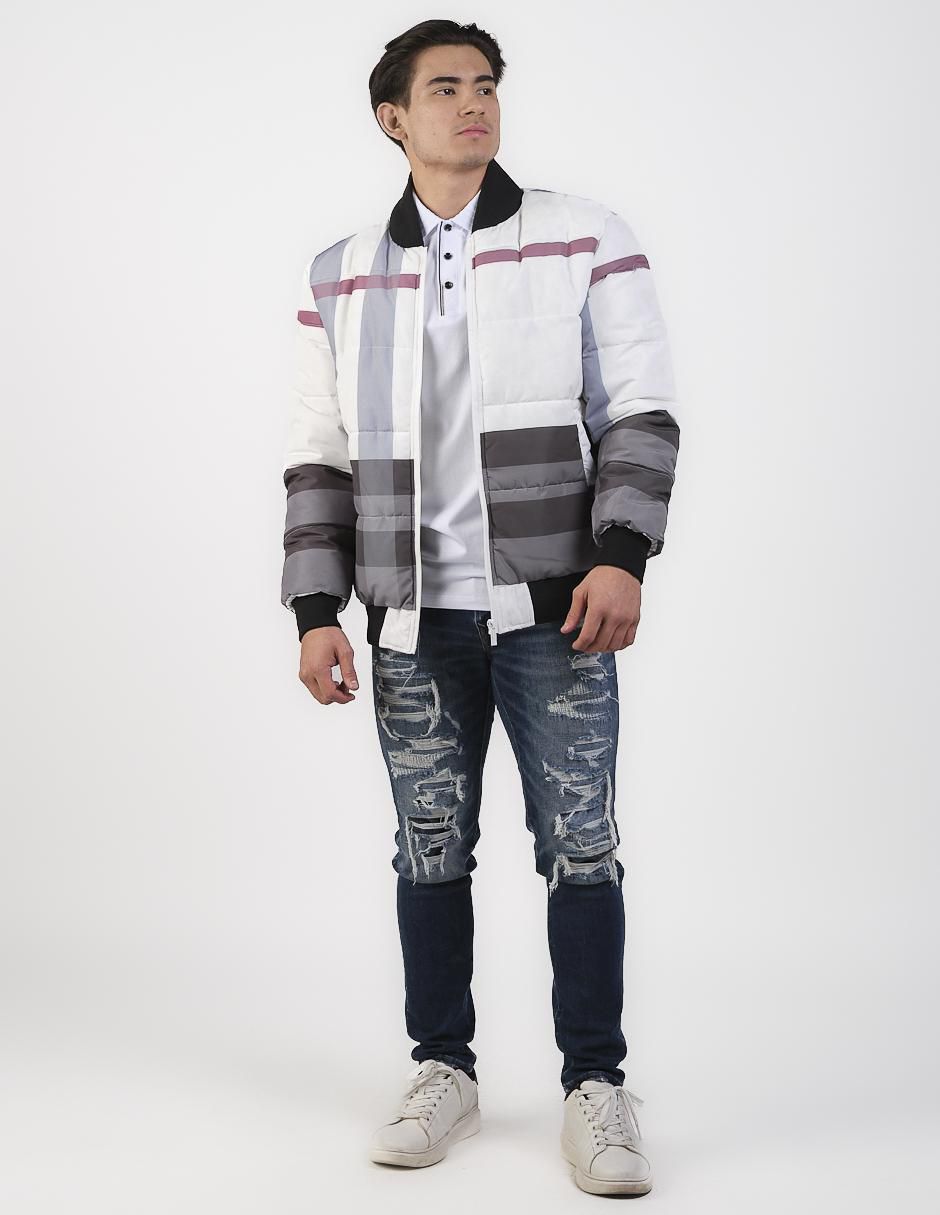 Chamarra casual con bolsillos para hombre 3