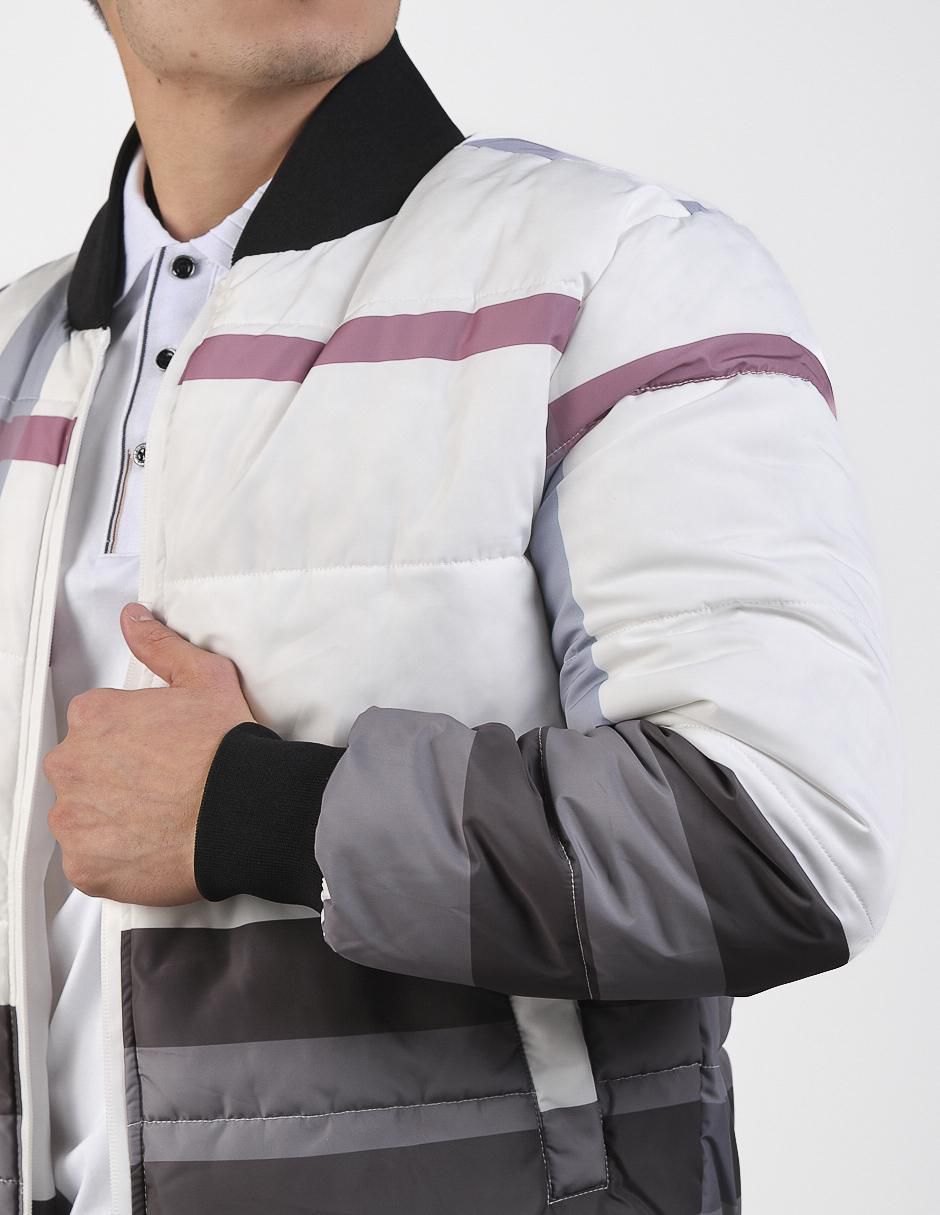 Chamarra casual con bolsillos para hombre 4