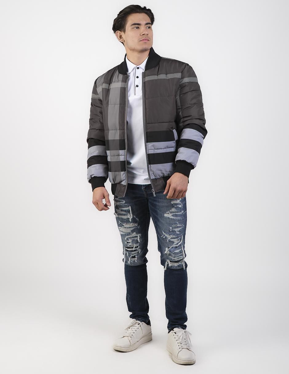 Chamarra casual Moderno con bolsillos para hombre