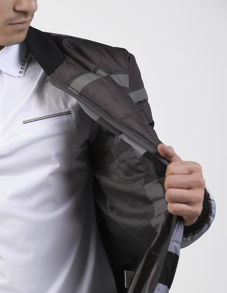 Chamarra casual Moderno con bolsillos para hombre