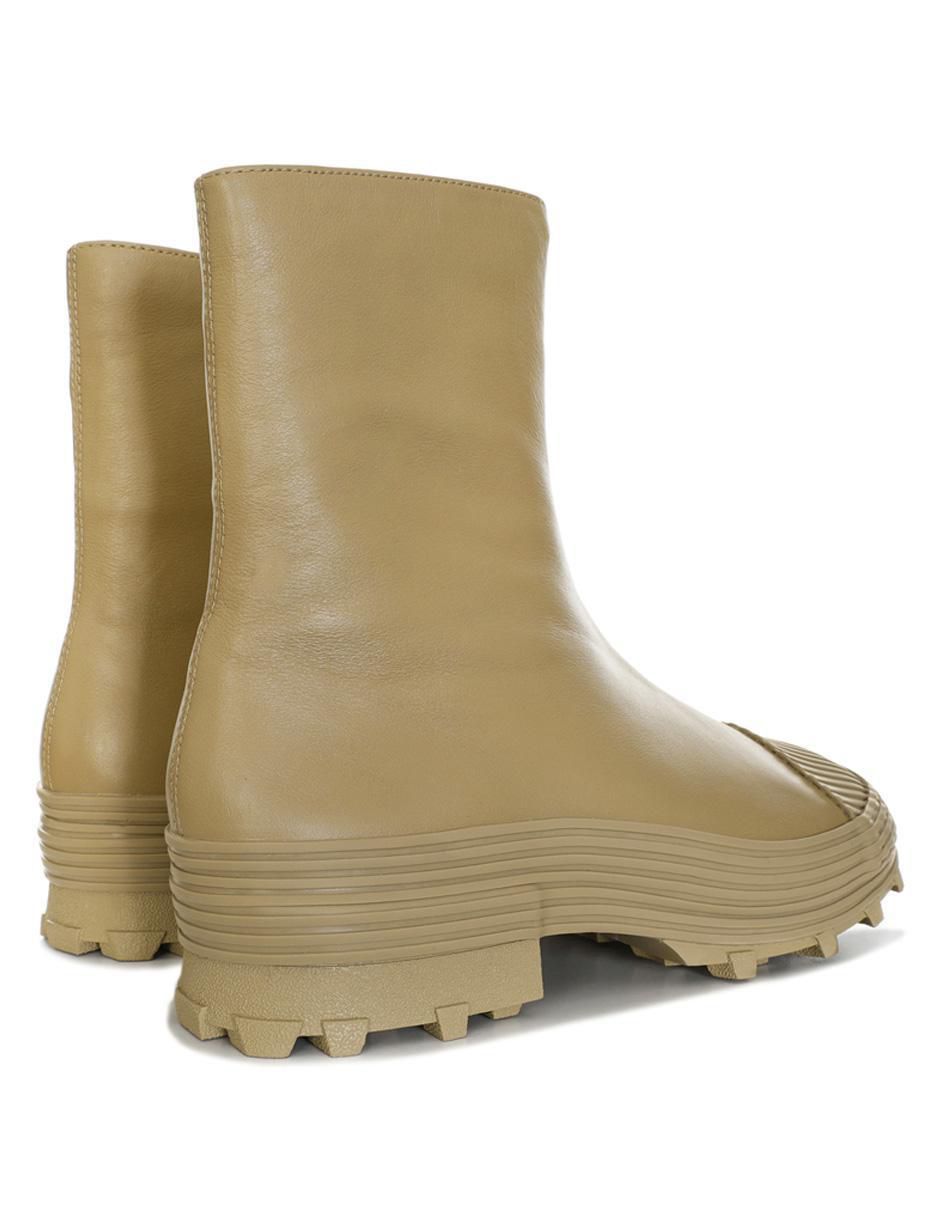 Bota arriba del tobillo Camper Traktori de piel para mujer