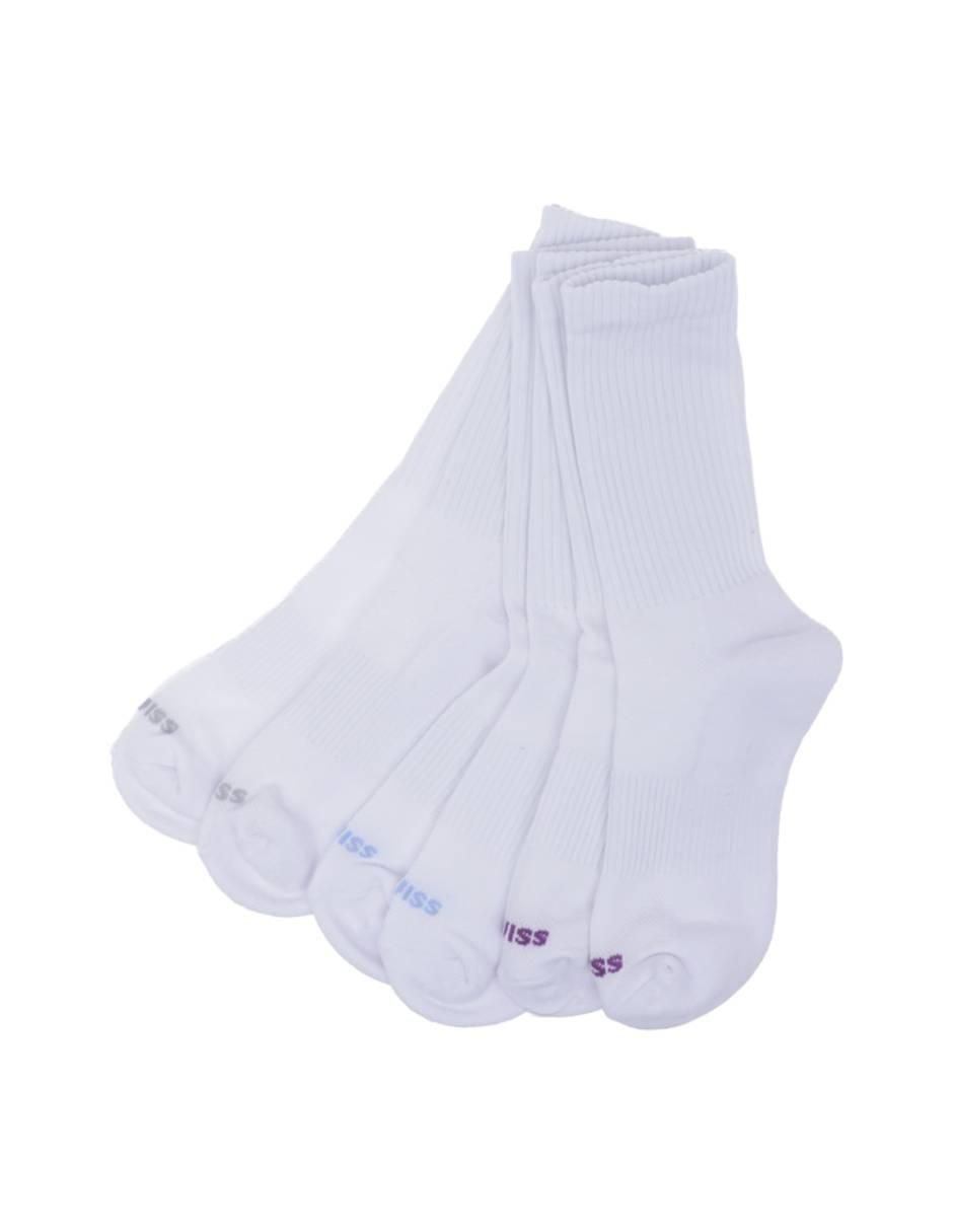 Calceta comfort de algodón para mujer 3 pares