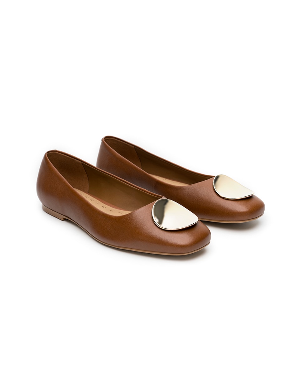 Balerinas de piel para mujer 3
