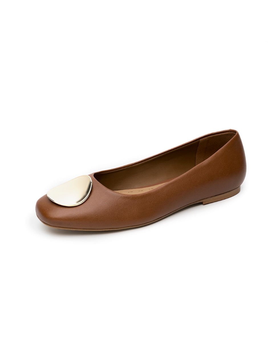 Balerinas de piel para mujer 7