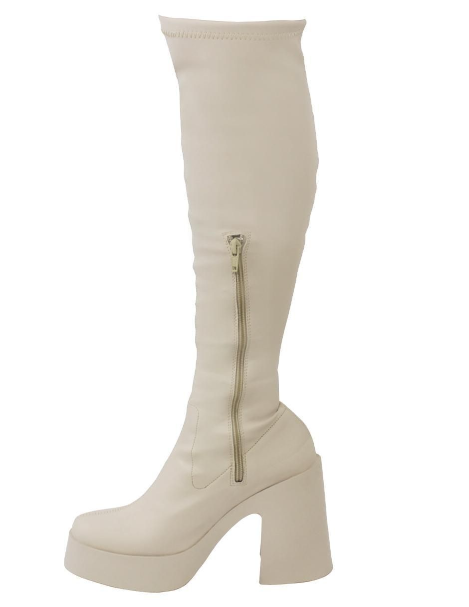 Bota abajo de la rodilla Berlin para mujer
