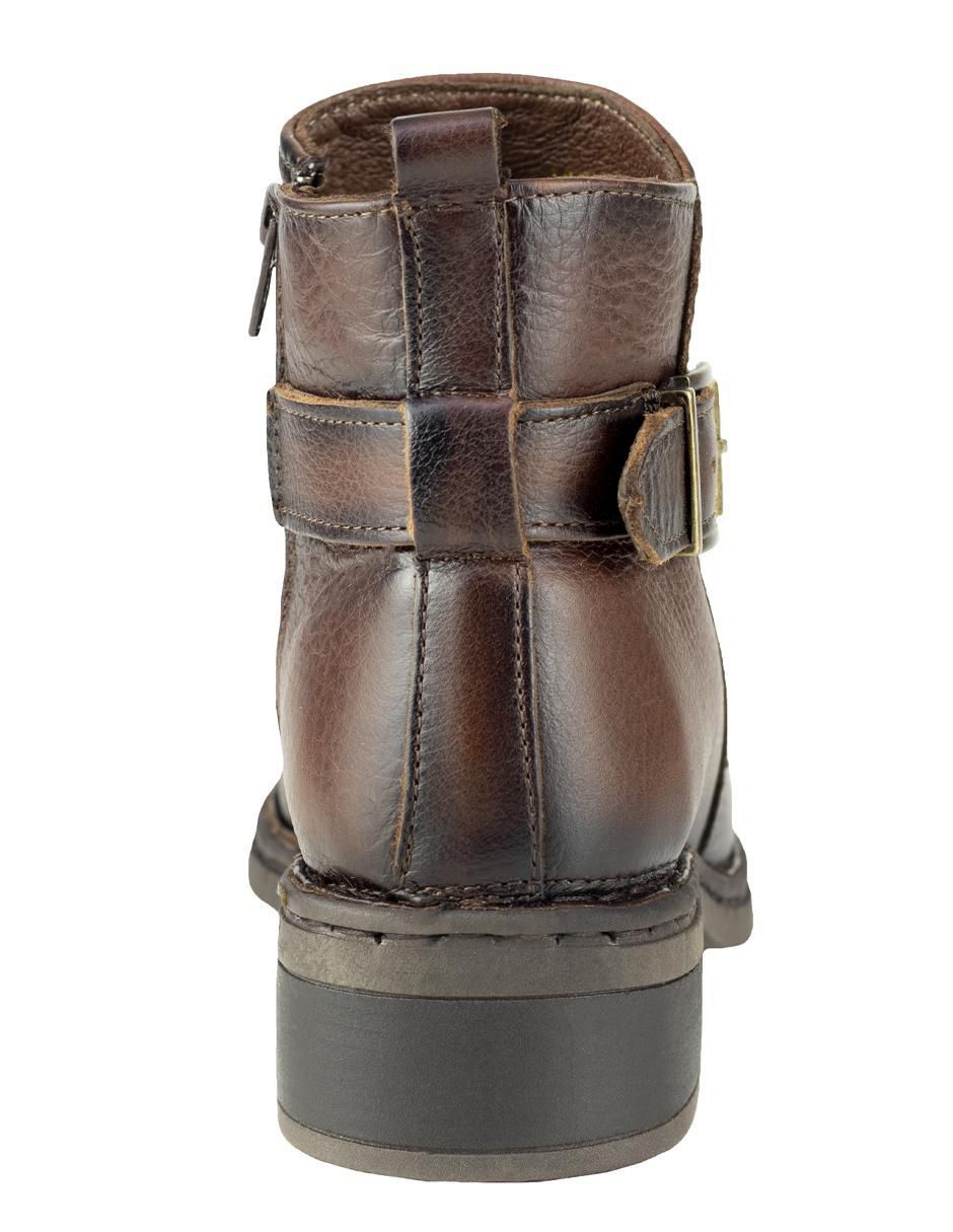 Bota arriba del tobillo Lobo Solo de piel para mujer