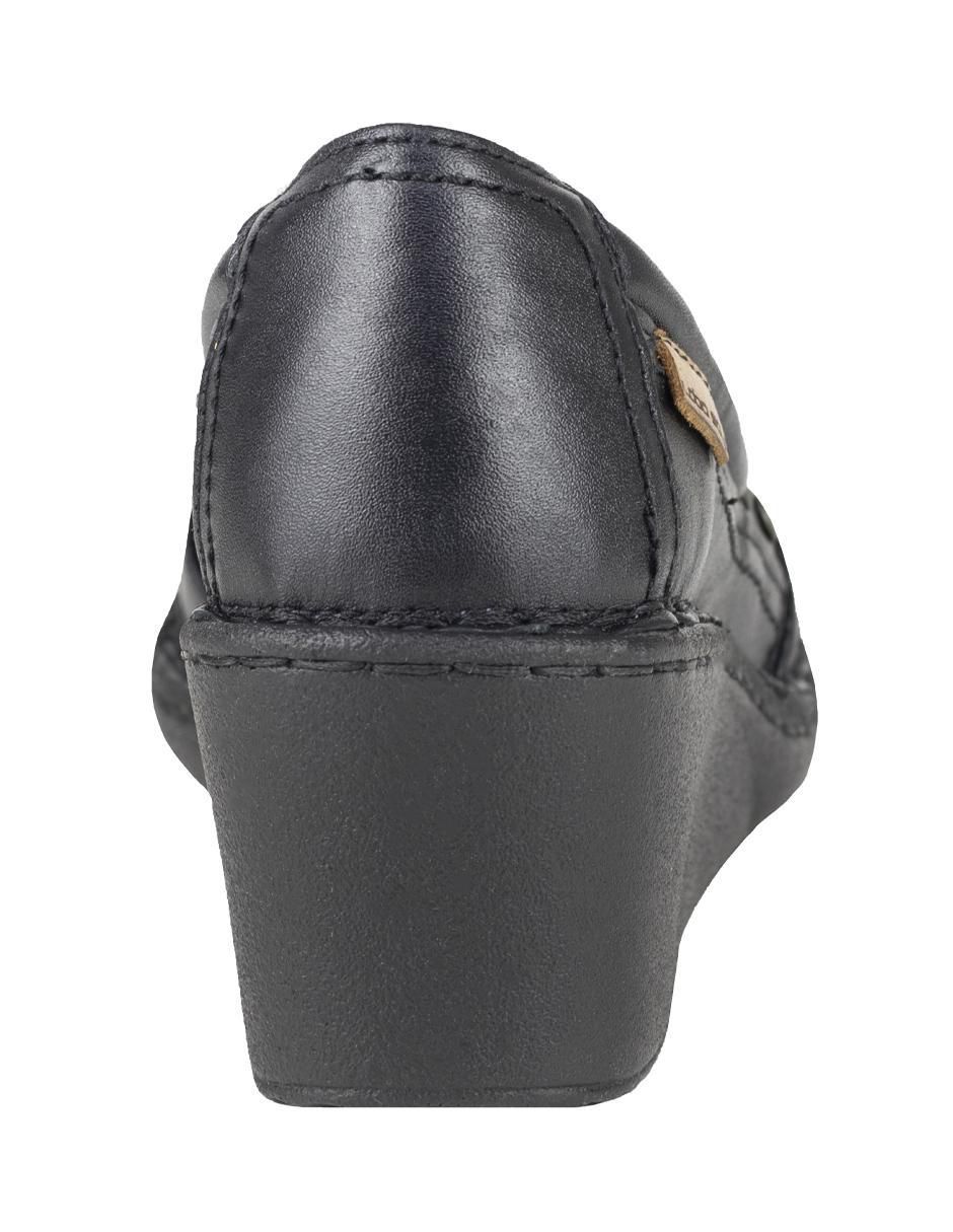 Mocasín de piel para mujer