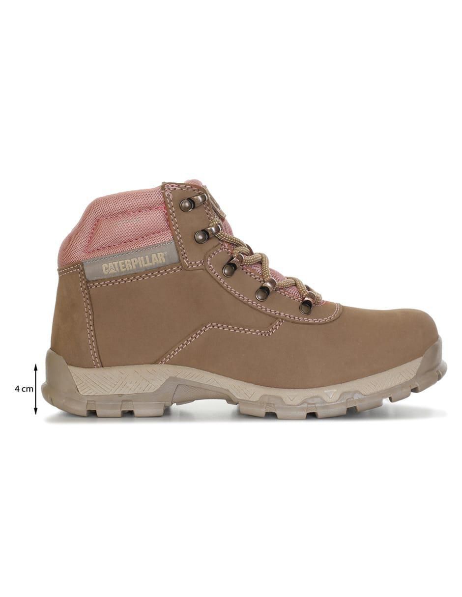 Bota al tobillo Caterpillar de piel para mujer