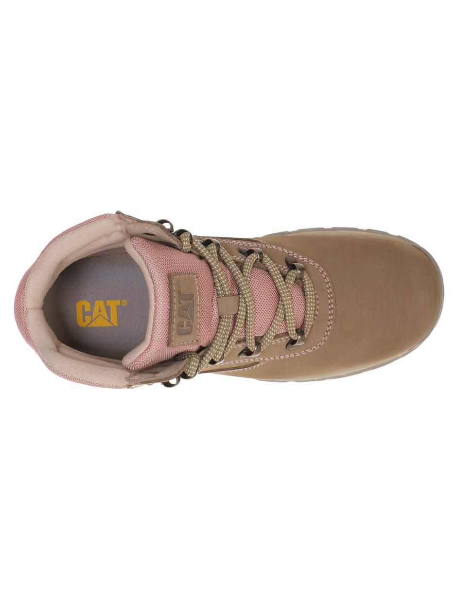 Bota al tobillo Caterpillar de piel para mujer