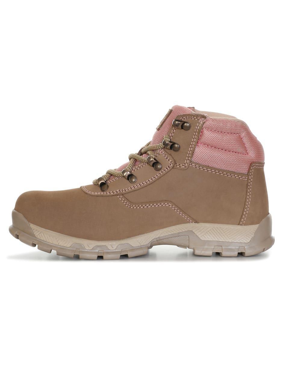 Bota al tobillo Caterpillar de piel para mujer